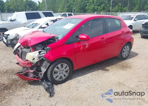 2013 Toyota Yaris from USA, damaged, VIN JTDKTUD37DD543498